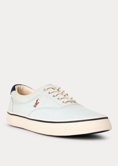 Polo Ralph Lauren Thorton Denim Sneakers Herre Danmark (AQDUF3240)